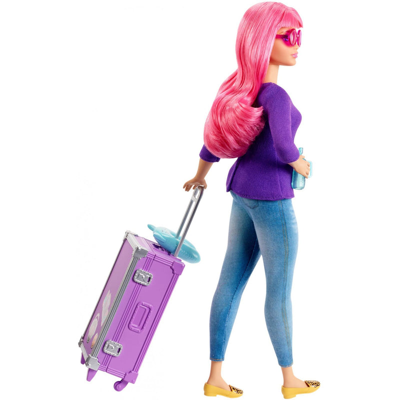 Barbie Daisy Doll with Kitten, Luggage, Guitar & Travel Accessories