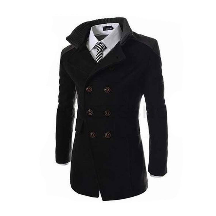 Men's Double Breasted Overcoat