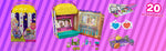 Polly Pocket Un-Box-It Playset, Popcorn Shaped Box Opens to a Movie Theater Adventure, 20 Accessories Including 2 Micro Dolls & 3 Tiny Takeaways