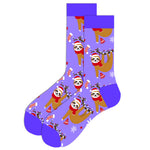 Fun Print Christmas Holiday Socks