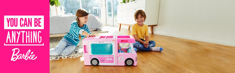 barbie camper 3 in 1 Barbie 3-in-1 Dreamcamper – Square Imports
