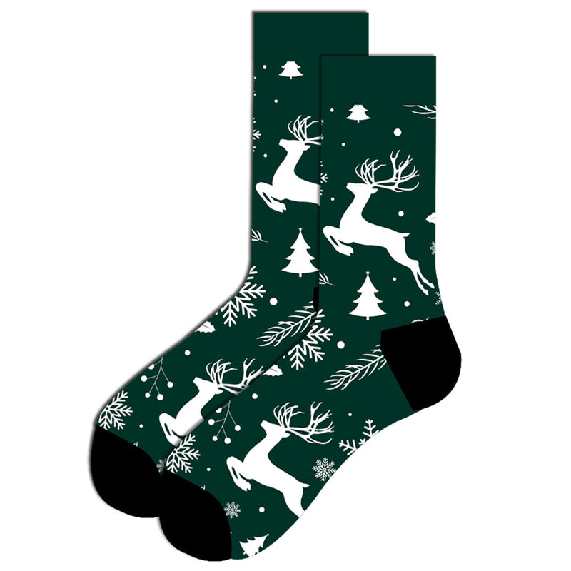 Fun Print Christmas Holiday Socks