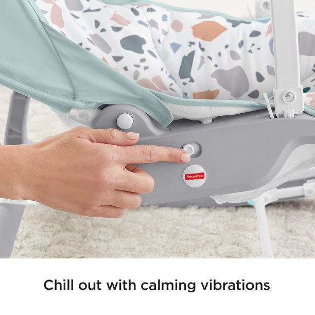 Fisher-Price Deluxe Infant-to-Toddler Rocker Seat, Pacific Pebble