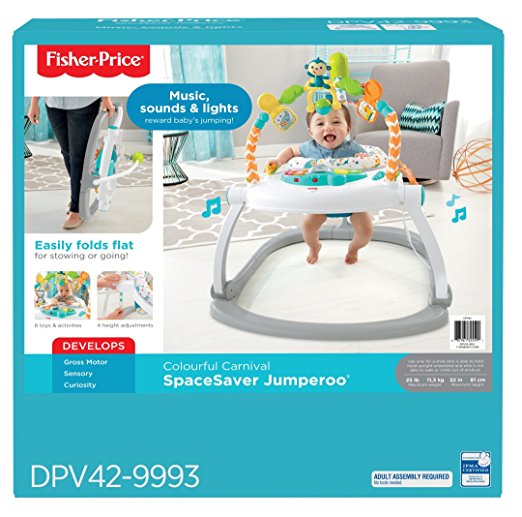 Fisher-Price Colorful Carnival SpaceSaver Jumperoo