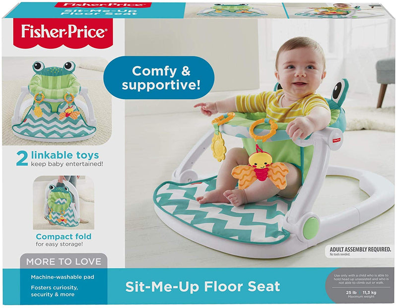 Sit-Me-Up Floor Seat, Citrus Frog