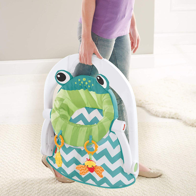 Sit-Me-Up Floor Seat, Citrus Frog