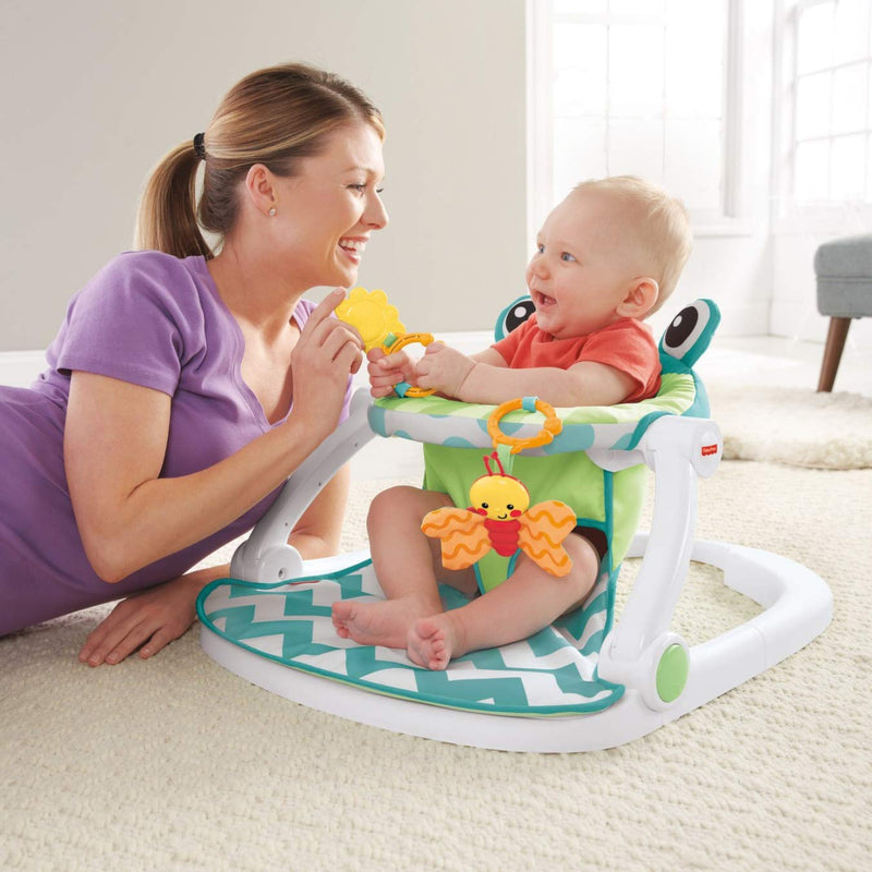 Sit-Me-Up Floor Seat, Citrus Frog