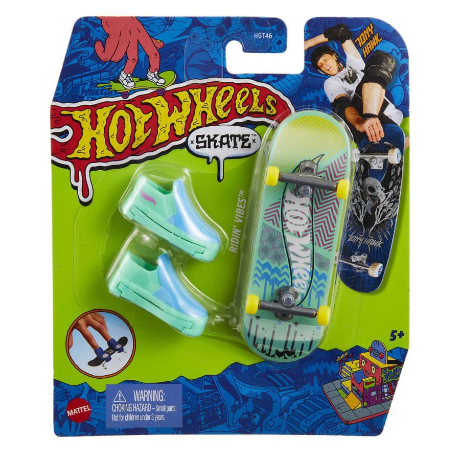Hot Wheels Skateboard Ridin'Vibes with Tennis – Square Imports