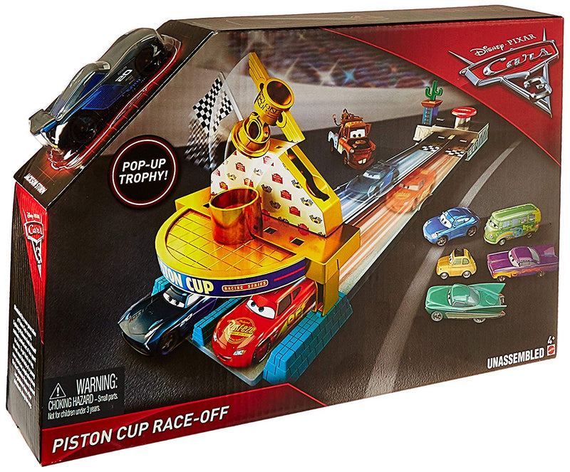 Disney Pixar Cars 3 Piston Cup Race-Off Playset