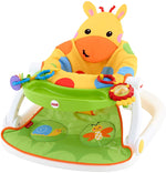 Sit-Me-Up Floor Seat with Tray, Giraffe