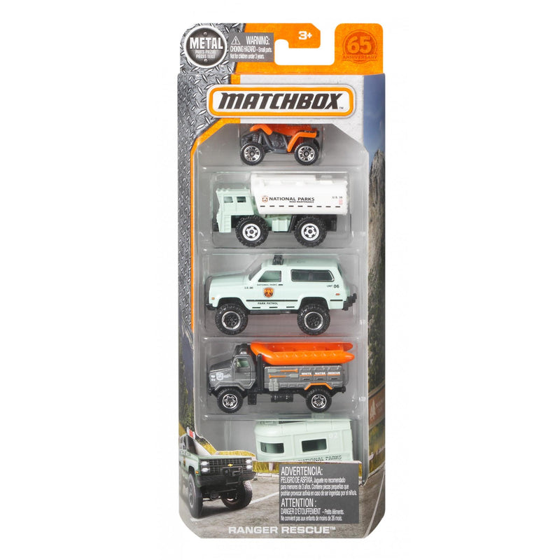 Matchbox 5-Car Pack (Styles May Vary)