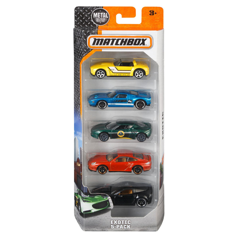Matchbox 5-Car Pack (Styles May Vary)