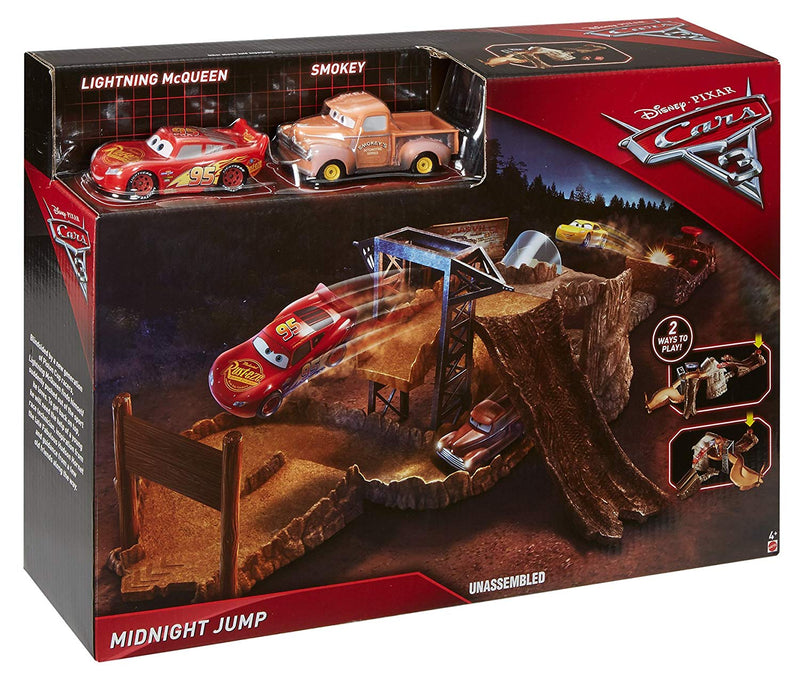 Disney Pixar Cars 3 Midnight Jump Track Set Square Imports