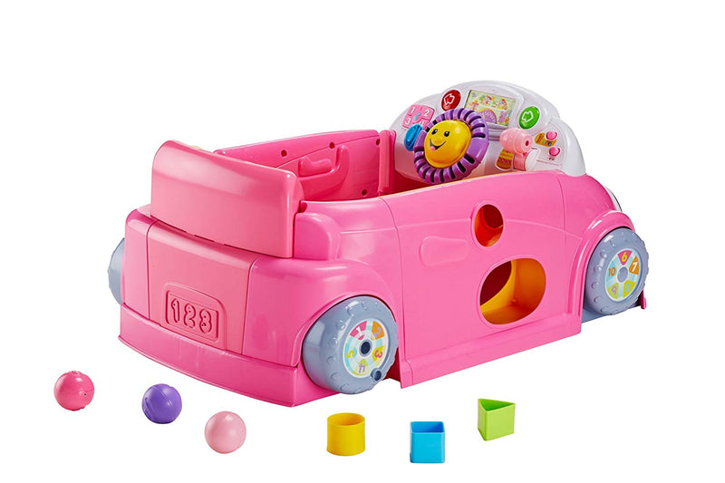 Laugh & Learn Smart Stages Crawl Around Car, Pink