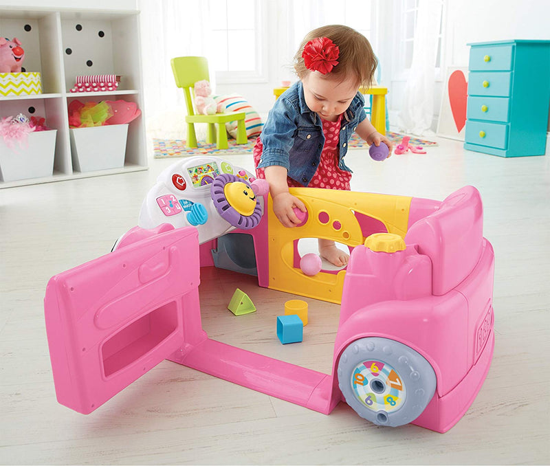 Laugh & Learn Smart Stages Crawl Around Car, Pink