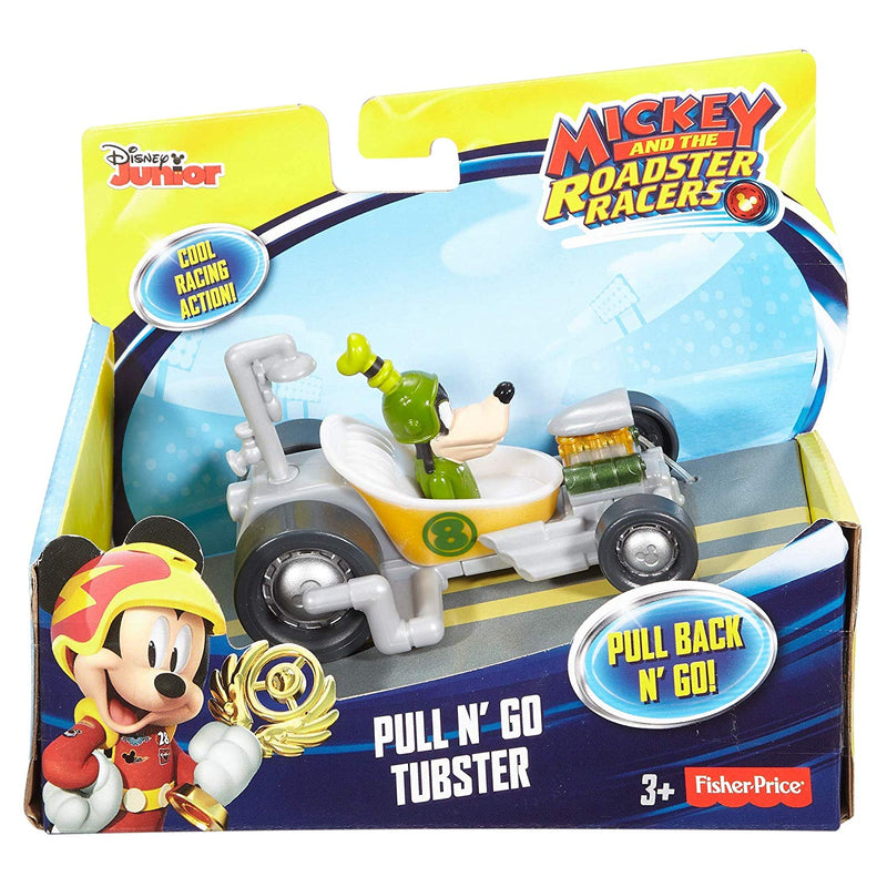 Fisher-Price Disney Mickey & the Roadster Racers, Pull 'n Go Tubster Vehicle