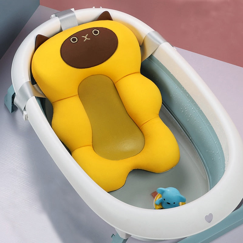 Portable Baby Bath Anti-Slip Cushion Seat