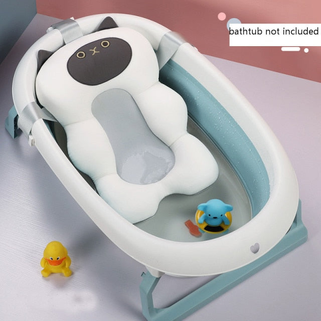 Portable Baby Bath Anti-Slip Cushion Seat