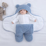 Ultra-Soft Fluffy Fleece Baby Sleeping Bag