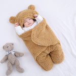Ultra-Soft Fluffy Fleece Baby Sleeping Bag
