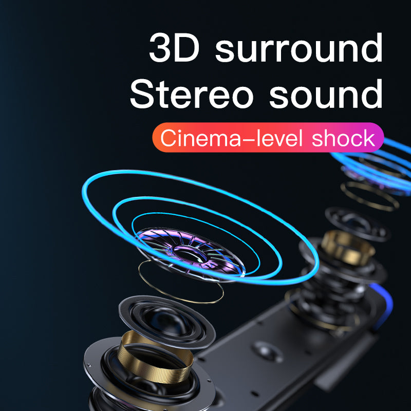 3D Surround Sound bar Bluetooth Speaker  for your Computer