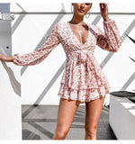 Flared Ruffle Romper