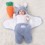 Ultra-Soft Fluffy Fleece Baby Sleeping Bag