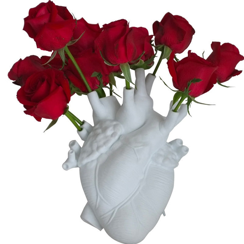 Heart Shape Flower Vase