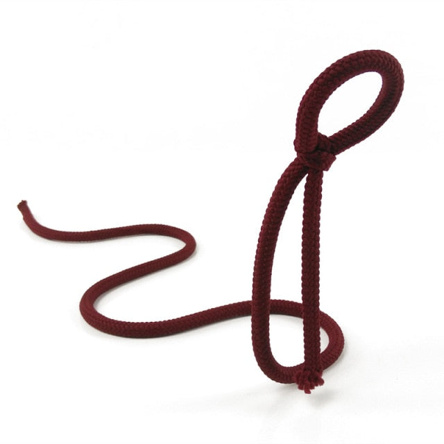 Suspended Rope Wine Rack