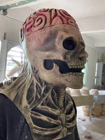 Halloween Movable Jaw Full Head Skull Mask