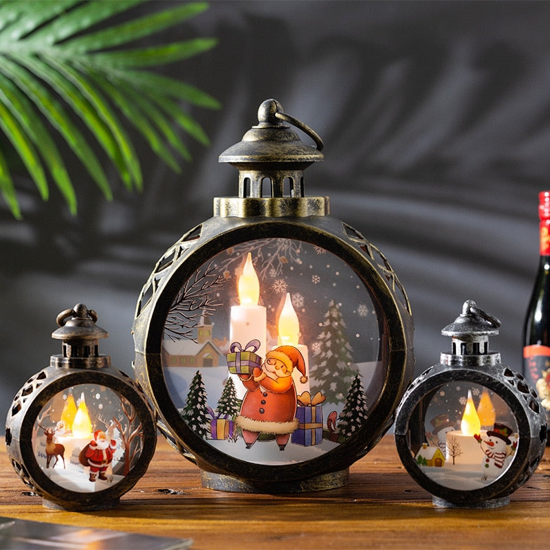 Santa Snowman Christmas Ornament Decoration
