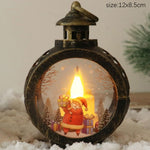 Santa Snowman Christmas Ornament Decoration