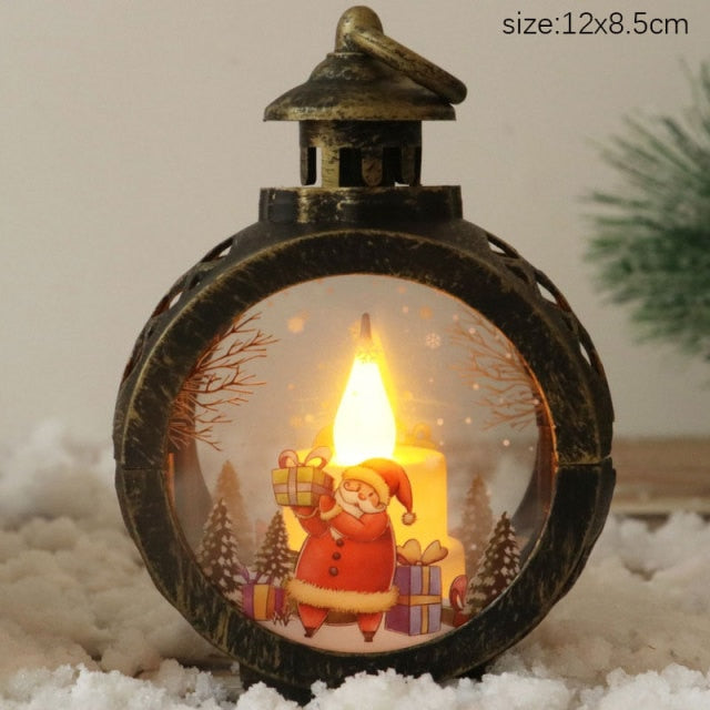 Santa Snowman Christmas Ornament Decoration