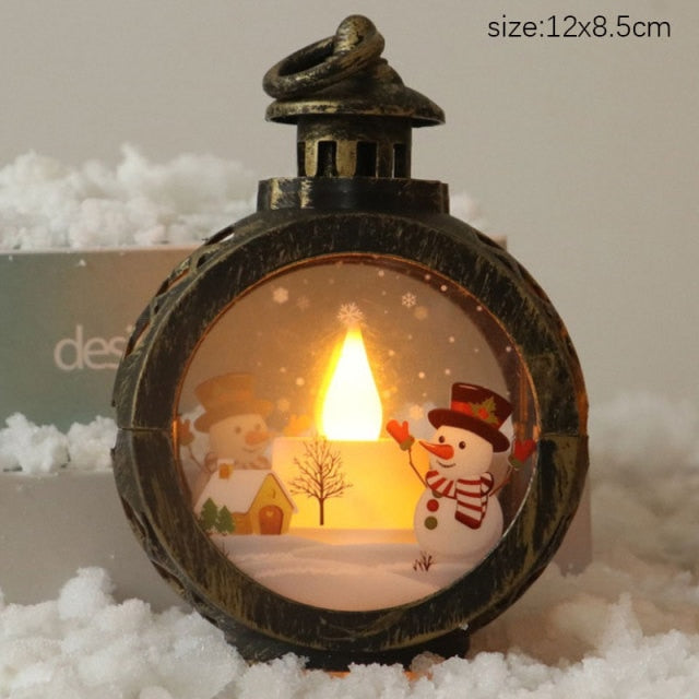 Santa Snowman Christmas Ornament Decoration