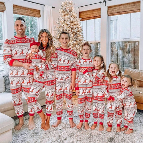 Family Matching Christmas Pajamas Set