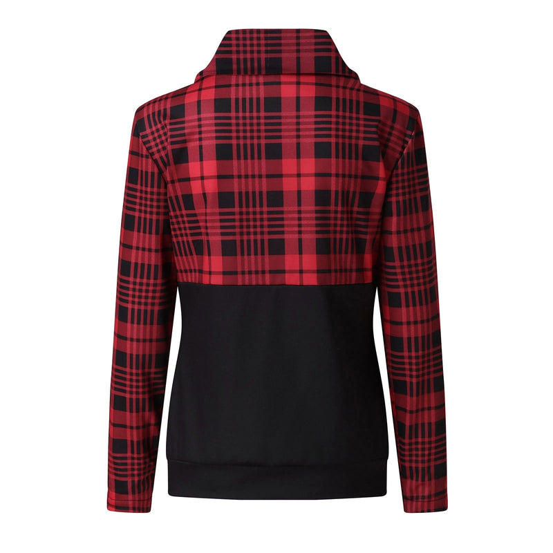 Christmas Plaid Women Hoodie