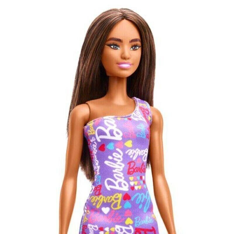 Mattel Barbie Doll - Purple & Fabulous Barbie Signature & Hearts