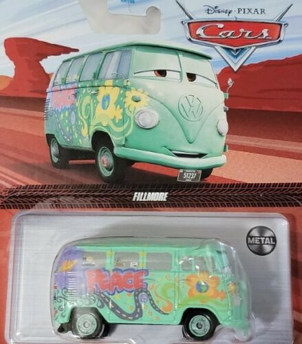 Disney Pixar Cars Die-cast Fillmore With New Expression Vehicle