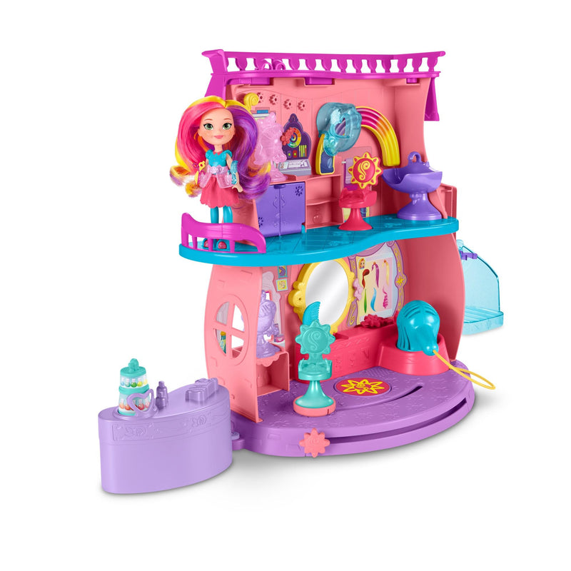 Nickelodeon Sunny Day's Fan-tastic Salon Playset, Doll, & Styling Tools