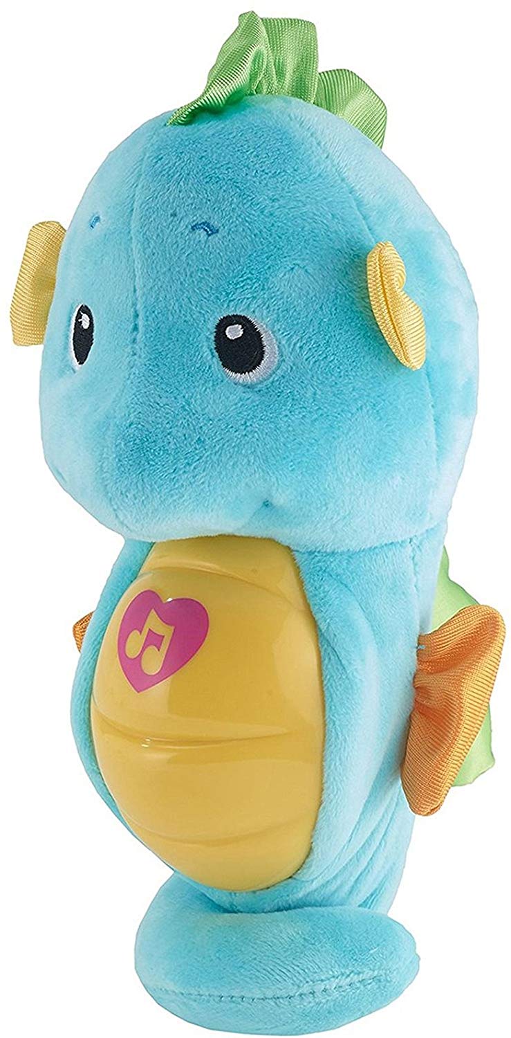 Fisher-Price Soothe & Glow Seahorse, Blue