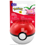MEGA Pokemon Hoppip Building Set with 21 Compatible Bricks and Pieces and Poke Ball
