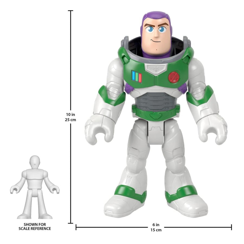 Imaginext Disney & Pixar Buzz Lightyear XL Figure, Space Ranger Alpha